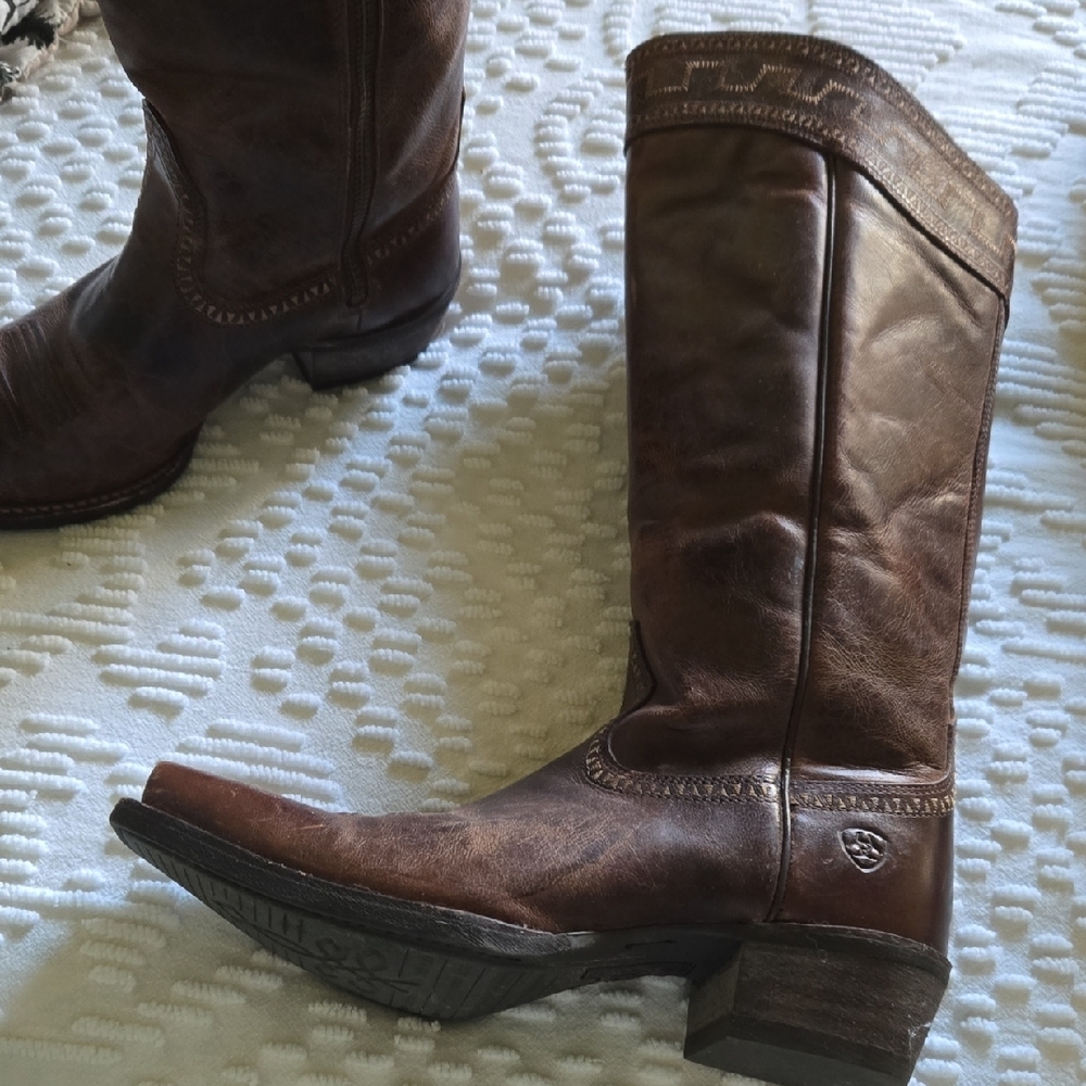 Ariat Dark Brown Over the Knee Boots - Picture 2 of 6